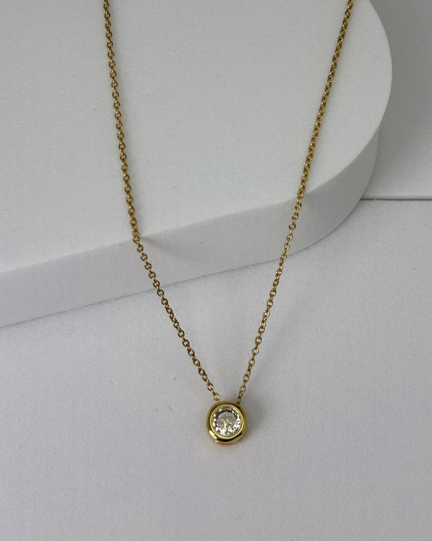 Gold Diamond Stud