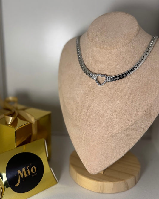 Love Choker Silver